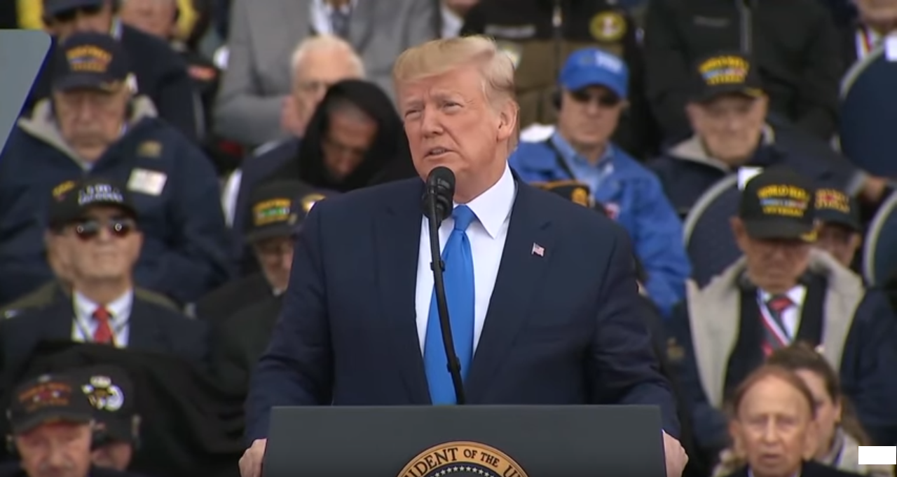 Donald Trump D-Day Speech;