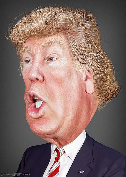 Donald Trump Pucker Lips;