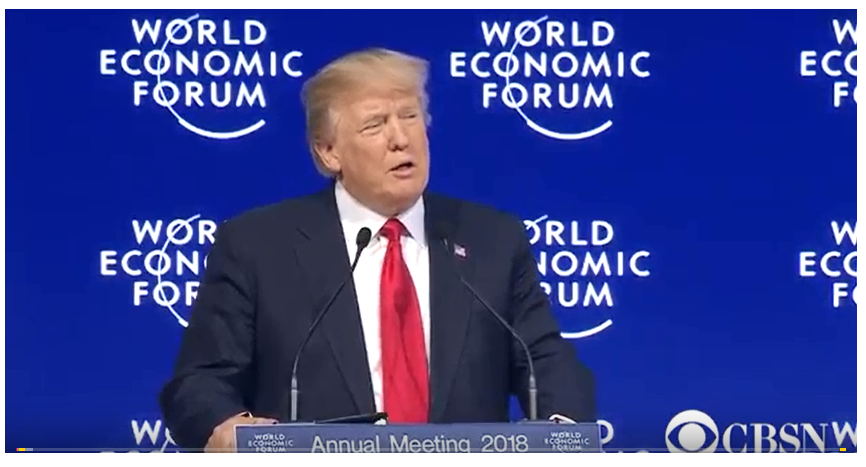 Donald Trump World Economic Forum;