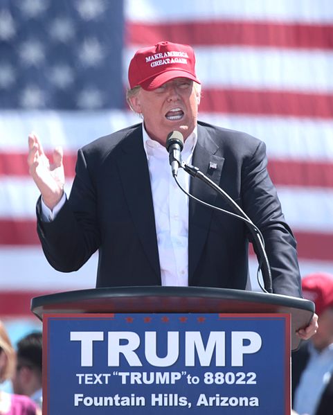Donald Trump in Arizona;