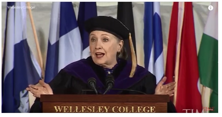Hillary Clinton Wellesley College;