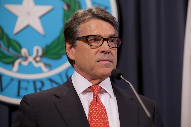 Former TX Gov. Rick Perry