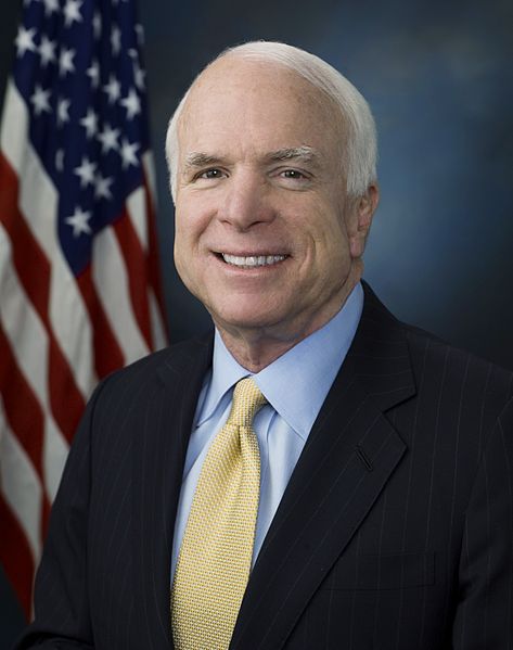 Senator John McCaiin;