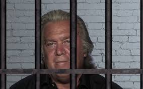 Steve Bannon behind jail bars;